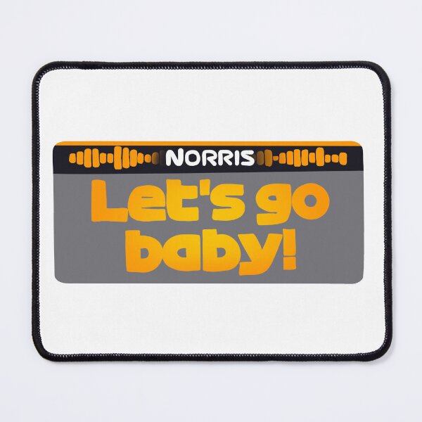 Item preview, Norris - let's go baby! - Board Radio - F1 designed and sold by SimoneLooijenga.
