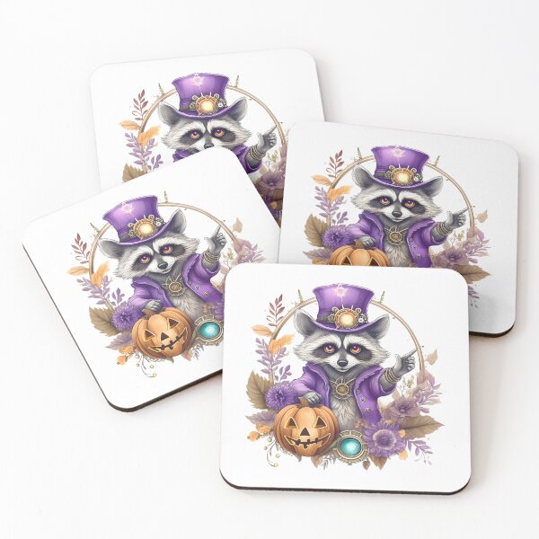 Item preview, Raccoon Steampunk Halloween, Jack Lantern designed and sold by Eamornia.