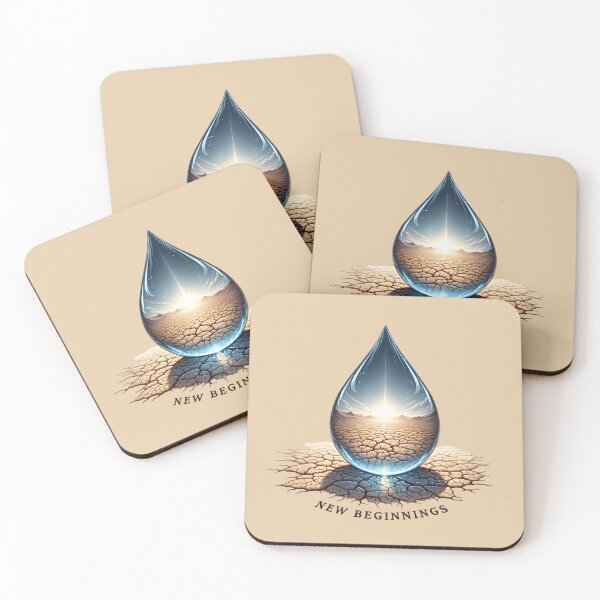 Item preview, New Beginnings Raindrop Desert designed and sold by sparsonboutique.