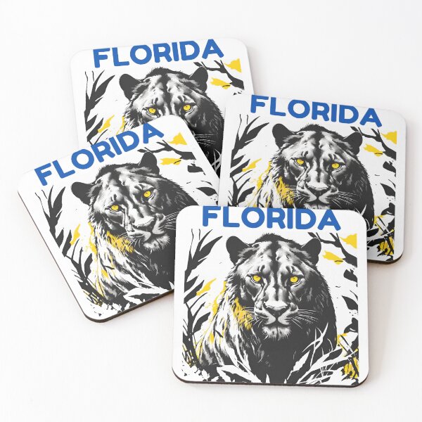Item preview, Florida, Panthers, Panther, hockey, vintage hockey, cat, cats, Black cat. Cat lover.  designed and sold by fmudalier.