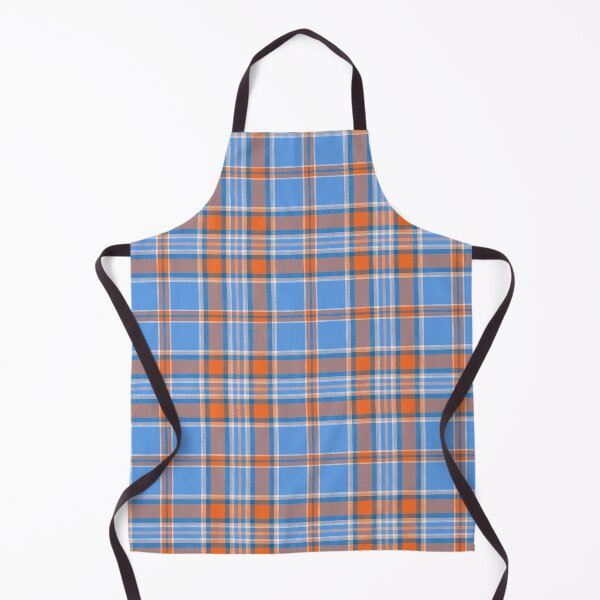 Item preview, Modern Blue & Orange Plaid Pattern designed and sold by PattenMonster.