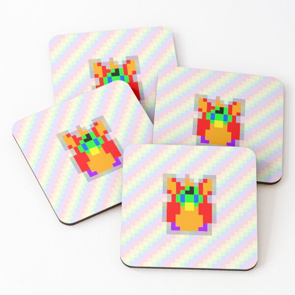 Item preview, Rainbow Pride Furby Pixel Art designed and sold by NewtsNovelty.