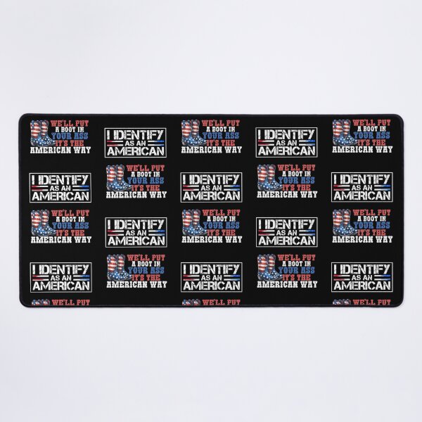 Item preview, I Identify As An American designed and sold by WoodburyLake.