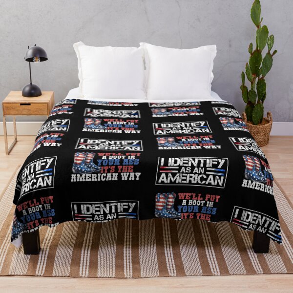 Item preview, I Identify As An American  designed and sold by WoodburyLake.