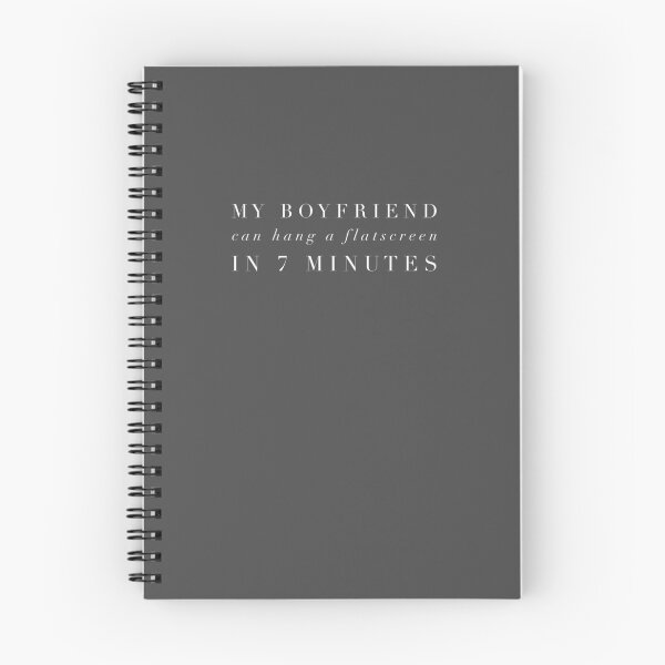 Item preview,  My boyfriend can hang a flatscreen in 7 minutes designed and sold by mivpiv.