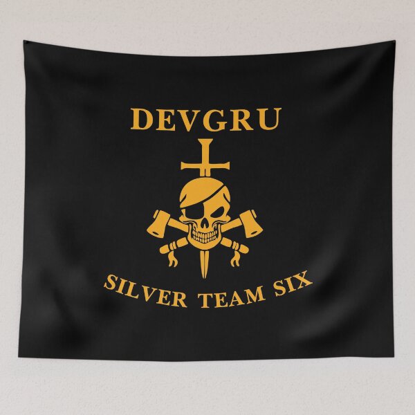 Item preview, Seal Team 6 Six Devgru Silver Team 3 designed and sold by miyazdesignart.