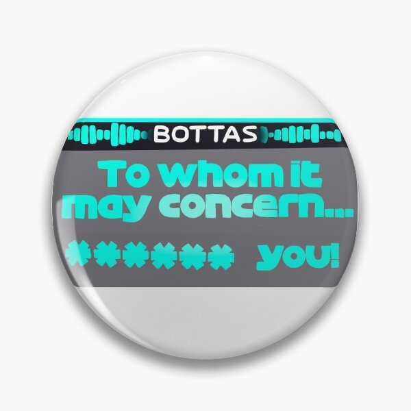 Item preview, Bottas - To whom it may concern - Board Radio - F1 designed and sold by SimoneLooijenga.