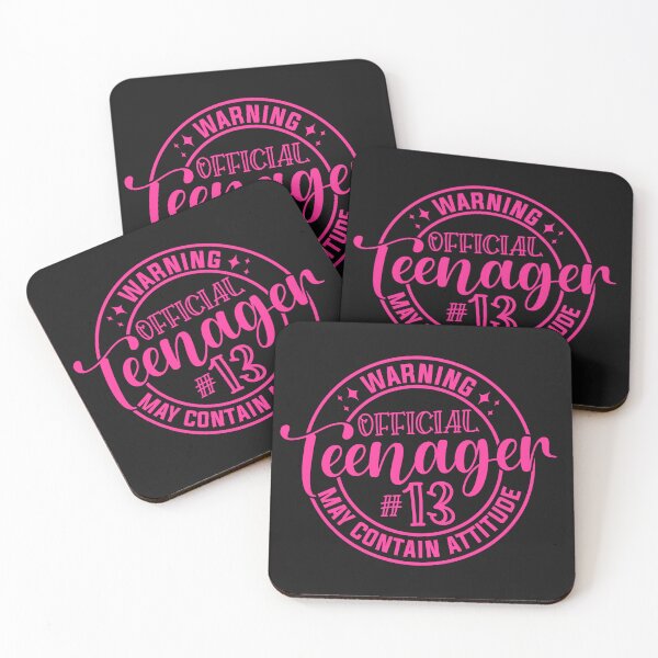 Item preview, Funny Warning Official Teenager May Contain Attitude designed and sold by AlienOccupation.