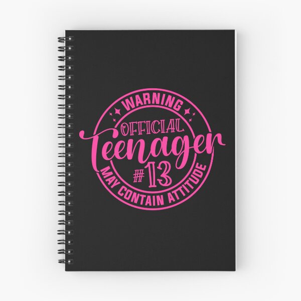 Item preview, Funny Warning Official Teenager May Contain Attitude designed and sold by AlienOccupation.