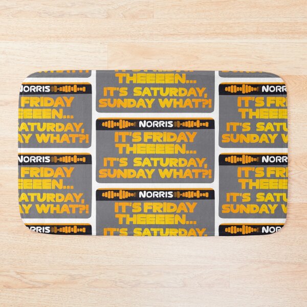 Item preview, Norris - It's Friday Then - Board Radio - F1 designed and sold by SimoneLooijenga.