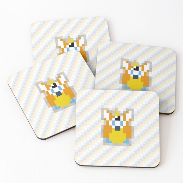 Item preview, Aroace Pride Furby Pixel Art designed and sold by NewtsNovelty.