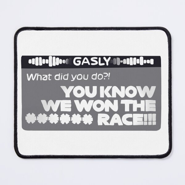 Item preview, Gasly - We won the race! - Board Radio - F1 designed and sold by SimoneLooijenga.