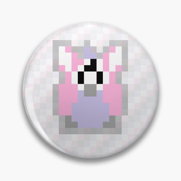 Item preview, Cupiosexual Pride Furby Pixel Art designed and sold by NewtsNovelty.
