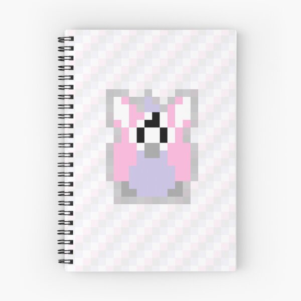 Item preview, Cupiosexual Pride Furby Pixel Art designed and sold by NewtsNovelty.