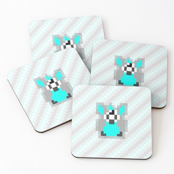 Item preview, Demiboy Pride Furby Pixel Art designed and sold by NewtsNovelty.