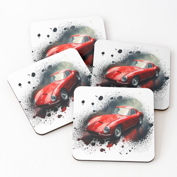 Item preview, Ferrari 250GTO 1962 Black+Red - Classic Cars designed and sold by AlienSativo.