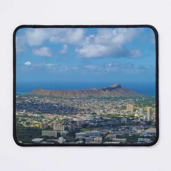 Item preview, Diamond Head on the Island of Oahu Hawaii designed and sold by BeWitchingMom.