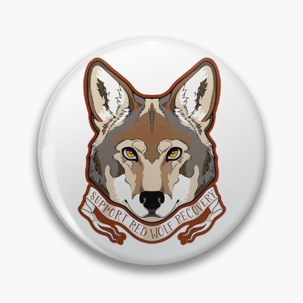 Item preview, Support Red Wolf Recovery designed and sold by lace-designs.