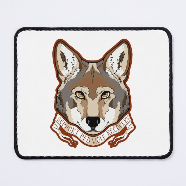 Item preview, Support Red Wolf Recovery designed and sold by lace-designs.