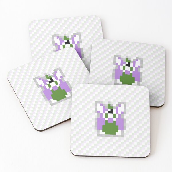 Item preview, Genderqueer Pride Furby Pixel Art designed and sold by NewtsNovelty.