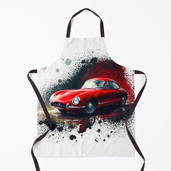 Item preview, Jaguar E-Type 1961 Black+Red - Classic Cars designed and sold by AlienSativo.