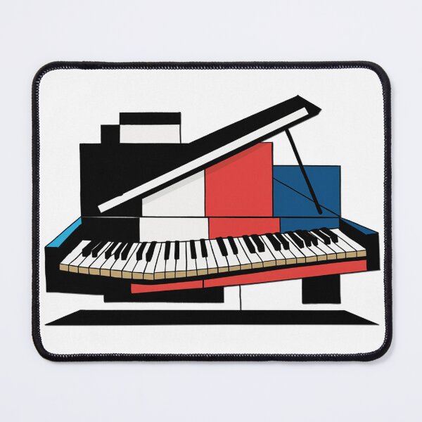 Aperçu de l'œuvre piano abstrait créée et vendue par NotesForMusic.