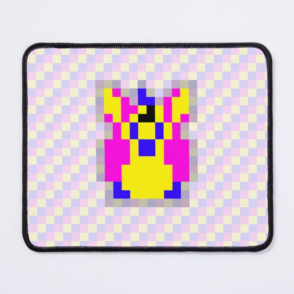 Item preview, Pansexual Pride Furby Pixel Art designed and sold by NewtsNovelty.
