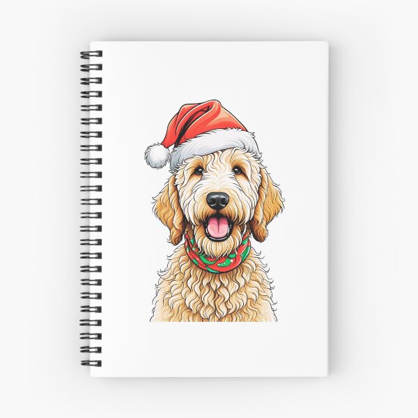 Item preview, Goldendoodle Christmas designed and sold by TheAnimalZ00.