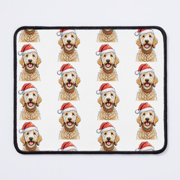 Item preview, Goldendoodle Christmas designed and sold by TheAnimalZ00.