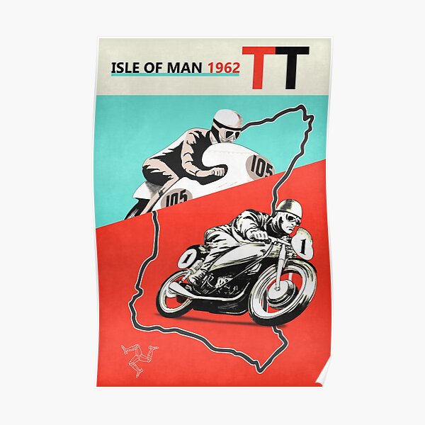 Vintage Isle of Man TT Poster