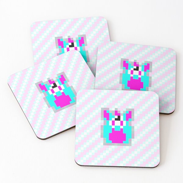 Item preview, Transgender Pride Furby Pixel Art designed and sold by NewtsNovelty.