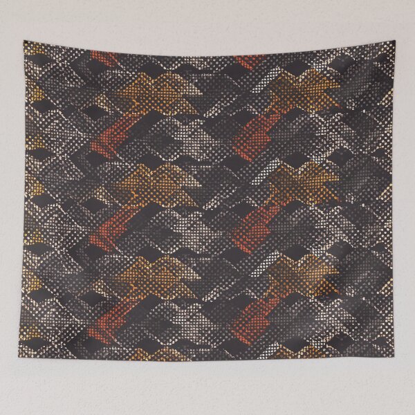Item preview, Urban Matrix: Abstract Geometric Fusion designed and sold by AdelkoDesigns.