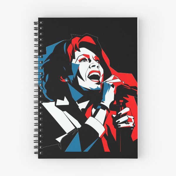 Item preview, 80s retro singer designed and sold by NotesForMusic.