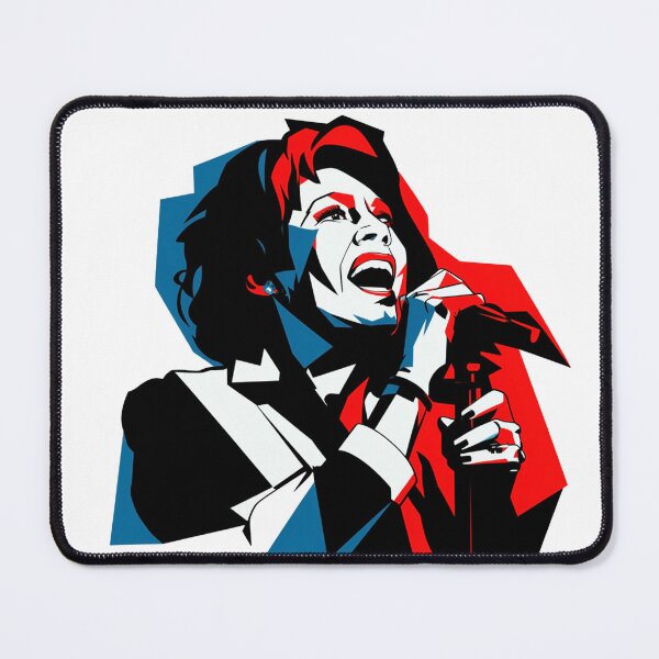 Item preview, 80s retro singer designed and sold by NotesForMusic.