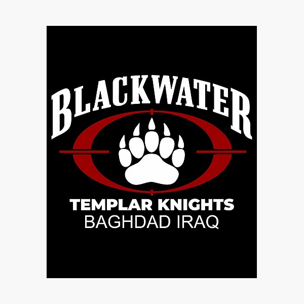 Item preview, US Army Special Force Blackwater Templar Knights Baghdad Iraq designed and sold by miyazdesignart.