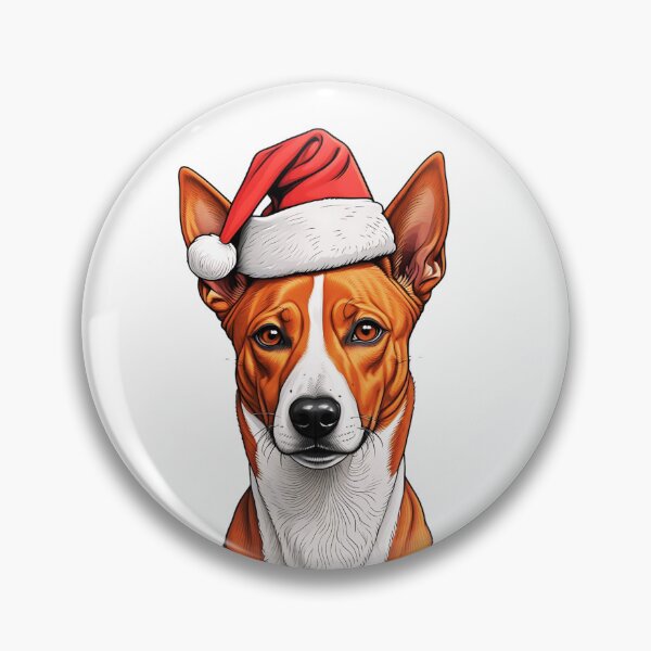 Item preview, Basenji Christmas designed and sold by TheAnimalZ00.