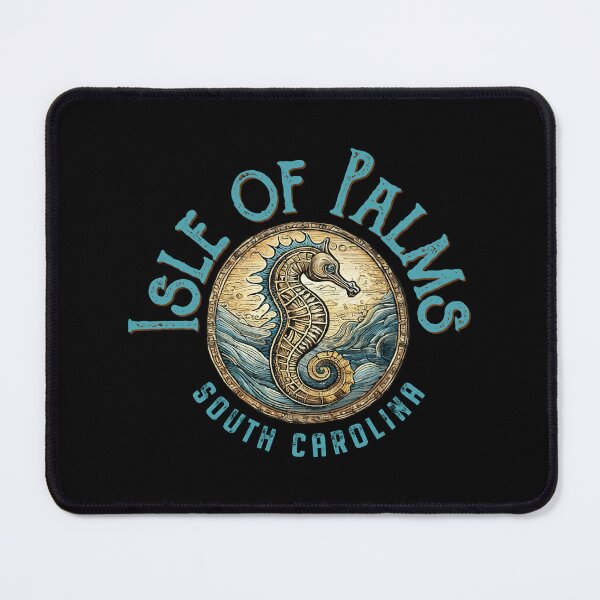 Item preview, Isle of Palms South Carolina Vintage Seahorse Design designed and sold by Futurebeachbum.