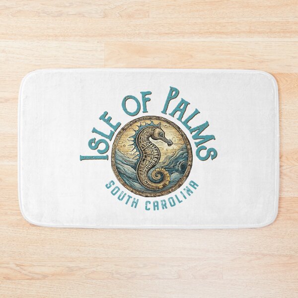 Item preview, Isle of Palms South Carolina Vintage Seahorse Design designed and sold by Futurebeachbum.