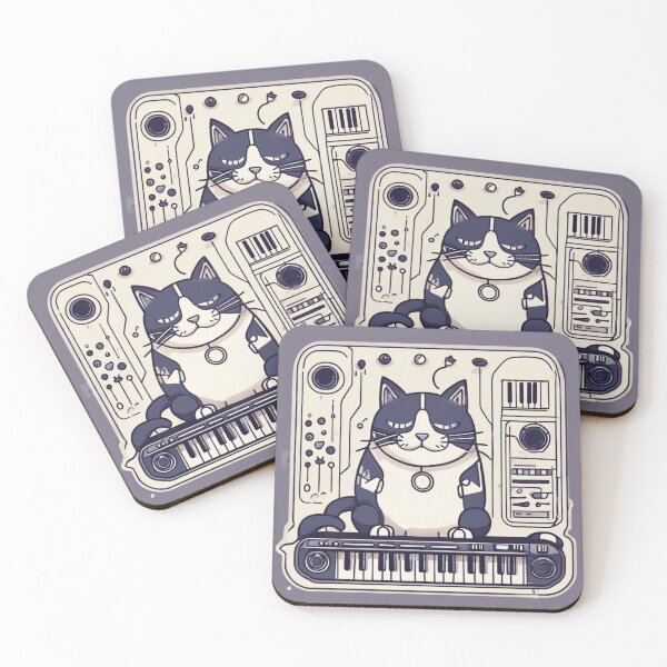 Item preview, cat synthesizer meow designed and sold by JIGUWORLD.