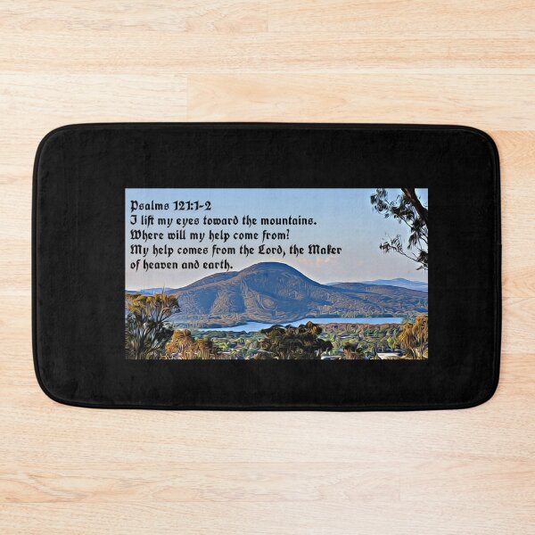 Item preview, Psalm 121 Mountain Photo  designed and sold by Kangaroo Sun.