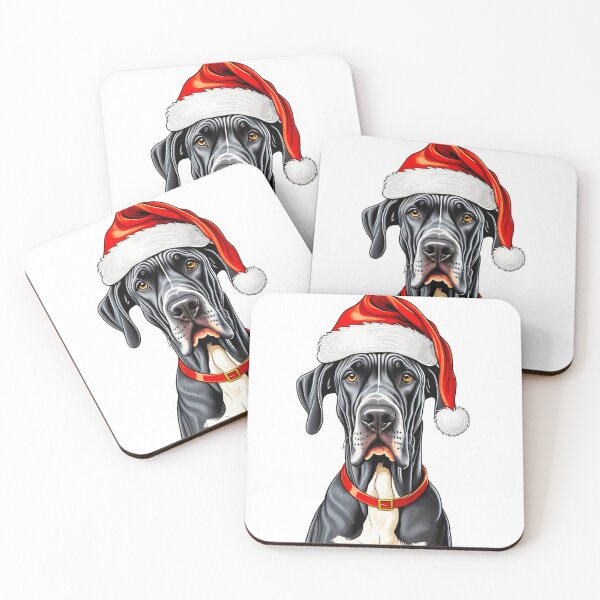 Item preview, Great Dane Christmas designed and sold by TheAnimalZ00.