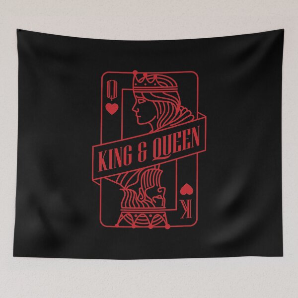 Item preview, king and queen of Hearts, Royal Couple, Crowning Glory designed and sold by Numbers-Art.