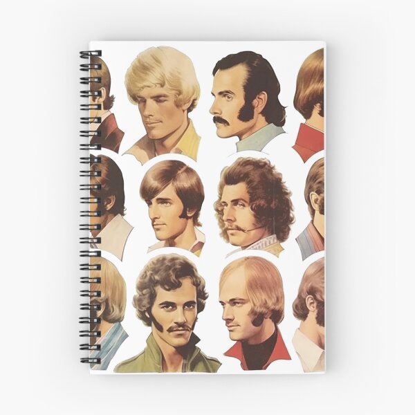 Item preview, 70s Men's Hairstyles designed and sold by PopFanShop!.