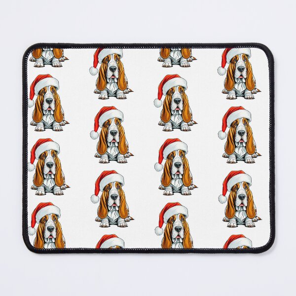 Item preview, Basset Hound Christmas designed and sold by TheAnimalZ00.
