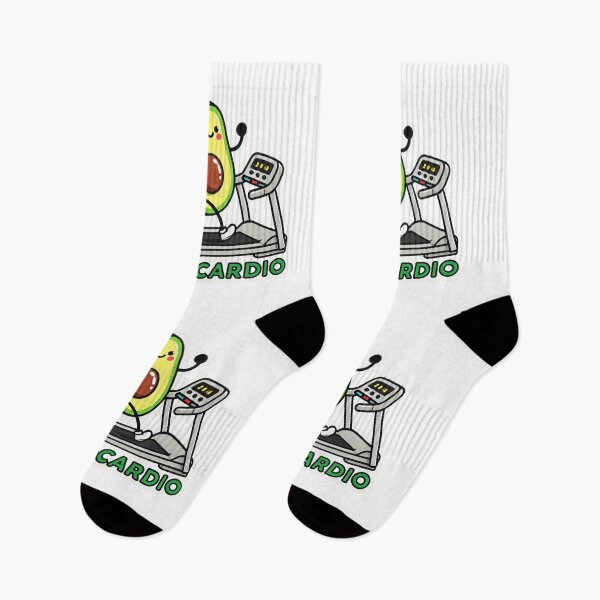 Item preview, Avo-Cardio: Avocado Fitness Fun designed and sold by ArtistryTouch.