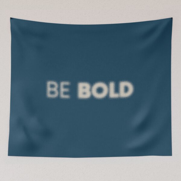 Item preview, BE BOLD Halftone Typography designed and sold by trepiu.