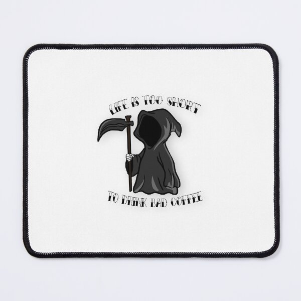 Item preview, Grim Reaper Coffee Graphic designed and sold by ArtByLika.