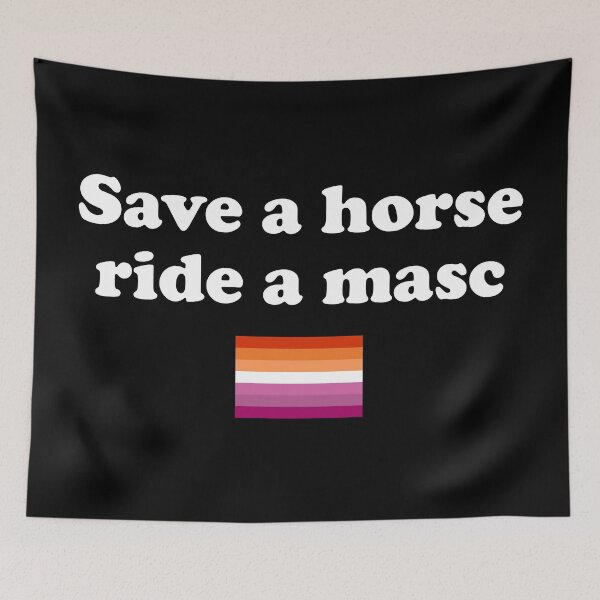 Item preview, Save a horse, ride a masc  designed and sold by VILLIZE.