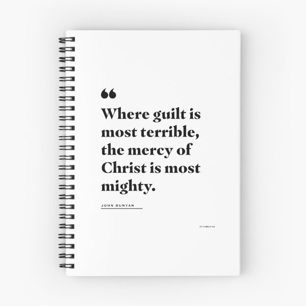 Item preview, Mercy of Christ John Bunyan Quote designed and sold by 2fivequotes.