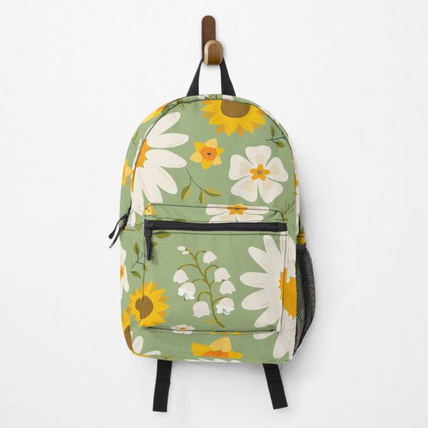 Item preview, Boho Daisies and Sunflowers Pattern designed and sold by LMStudioDesigns.